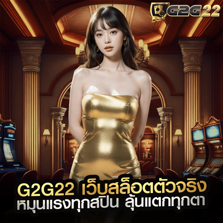 g2g22 เว็บสล็อตตัวจริง หมุนแรงทุกสปิน ลุ้นแตกทุกตา